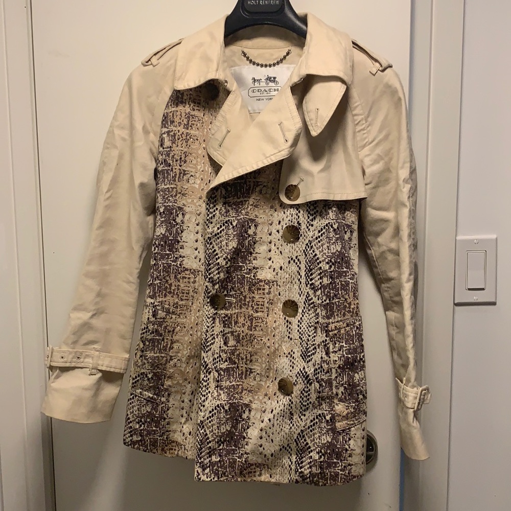 Coach Trench Coat EUC